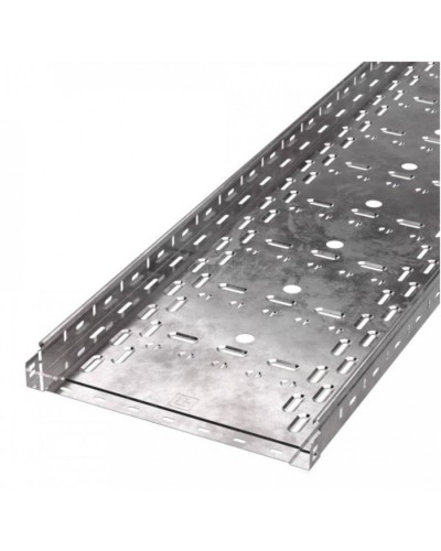 Лоток перфорированный Стандарт 400х50х3000 (1,0 мм) (6 м/уп) Промрукав (PR16.0014) в Коврове Кабельные лотки Pintop.ru