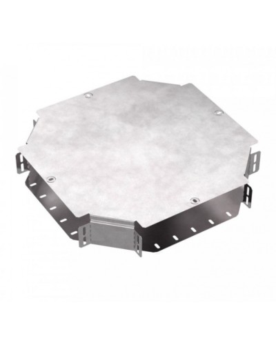 Х-образный ответвитель с крышкой Стандарт 300х80 Промрукав (PR16.0466) в Коврове Аксессуары для лотков Pintop.ru