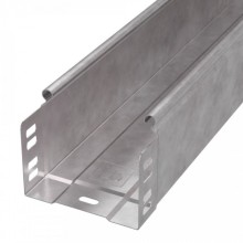 Лоток неперфорированный Стандарт HDZ 100х80х3000 (0,7 мм) (6 м/уп) Промрукав (PR16.1206)