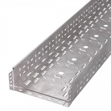 Лоток перфорированный Стандарт HDZ 300х100х3000 (0,8 мм) (6 м/уп) Промрукав (PR16.1235)