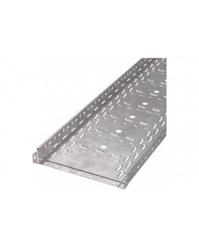 Лоток перфорированный Стандарт HDZ 400х50х3000 (1,0 мм) (6 м/уп) Промрукав (PR16.1239) в Коврове Кабельные лотки Pintop.ru