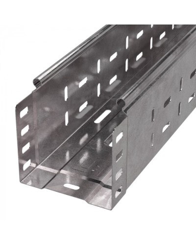 Лоток перфорированный Стандарт 100х100х3000 (1,0 мм) (6 м/уп) Промрукав (PR16.2297) в Коврове Кабельные лотки Pintop.ru