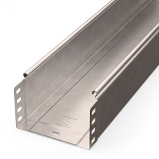 Лоток неперфорированный Стандарт INOX (AISI 409) 150х100х3000 (0,7 мм) (6 м/уп) Промрукав (PR16.2391)