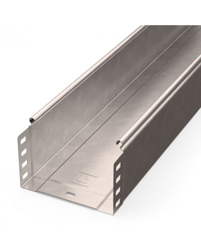 Лоток неперфорированный Стандарт INOX (AISI 409) 150х100х3000 (0,7 мм) (6 м/уп) Промрукав (PR16.2391) в Коврове Кабельные лотки Pintop.ru