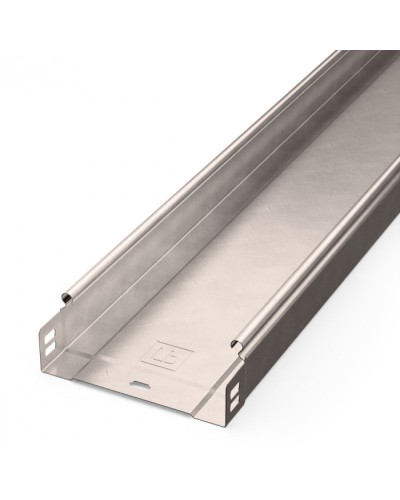 Лоток неперфорированный Стандарт INOX (AISI 409) 150х50х3000 (0,7 мм) (6 м/уп) Промрукав (PR16.2392) в Коврове Кабельные лотки Pintop.ru