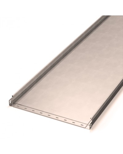 Лоток неперфорированный Стандарт INOX (AISI 409) 500х50х3000 (1,0 мм) (6 м/уп) Промрукав (PR16.2404) в Коврове Кабельные лотки Pintop.ru