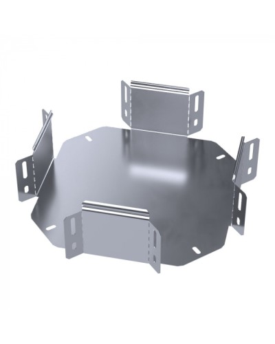 Ответвитель Х-образный Стандарт INOX (AISI 316) 150х100 Промрукав (PR16.3207) в Коврове Аксессуары для лотков Pintop.ru