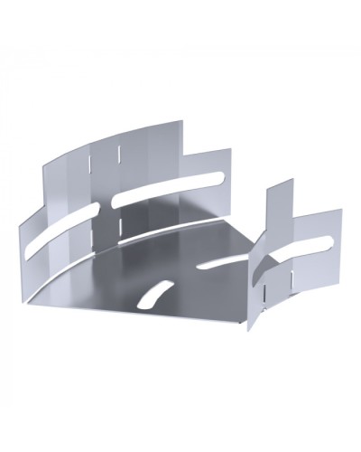 Угол горизонтальный изменяемый 0-45 градусов Стандарт INOX (AISI 316) 100х50 Промрукав (PR16.3614) в Коврове Аксессуары для лотков Pintop.ru