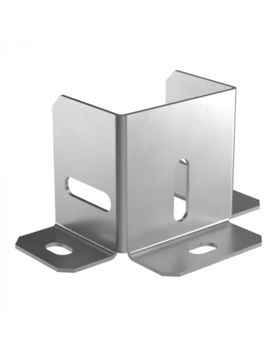 Универсальный ввод трассы лотков Стандарт INOX (AISI 304) 50х50 Промрукав (PR16.3673) в Коврове Аксессуары для лотков Pintop.ru