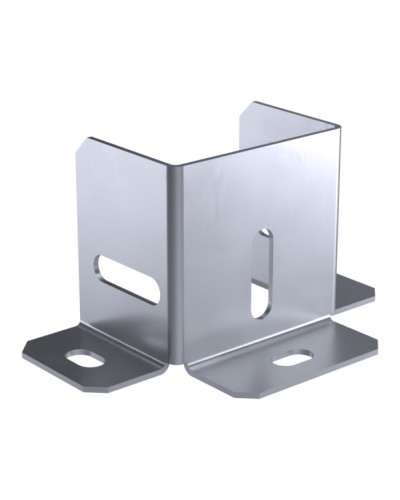 Универсальный ввод трассы лотков Стандарт INOX (AISI 316) 50х50 Промрукав (PR16.3695) в Коврове Аксессуары для лотков Pintop.ru