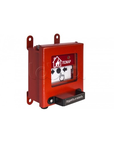 Извещатель пожарный ручной взрывозащищенный Спектрон-513-Exi-М-ИПР-В в Коврове Пожарные извещатели (Ex) Pintop.ru