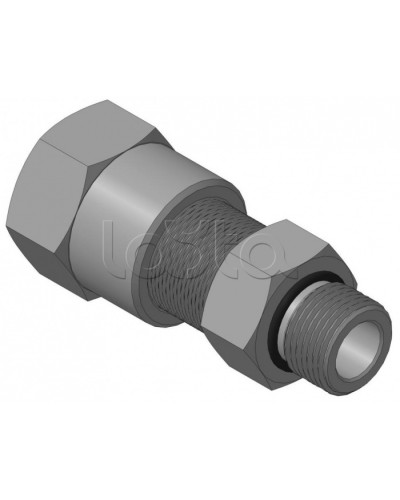Кабельный ввод с резьбой G1/2 мм для прокладки кабеля в металлорукаве РЗ-ЦП-15, с уплотнением кабеля и проходным диаметром кабеля d=6-10 мм Спектрон КВМ-15/10-Н-G1/2 в Коврове Аксессуары для кабель-канала Pintop.ru