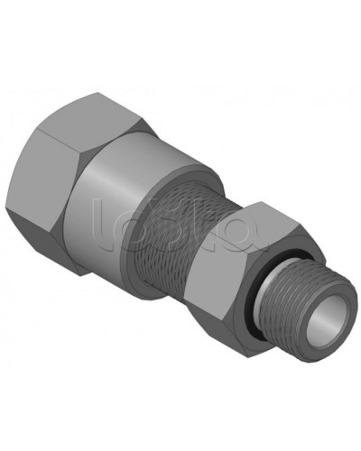 Кабельный ввод с резьбой G1/2 мм для прокладки кабеля в металлорукаве РЗ-ЦП-15, с уплотнением кабеля и проходным диаметром кабеля d=8-12 мм Спектрон КВМ-15/12-Н-G1/2 в Коврове Аксессуары для кабель-канала Pintop.ru