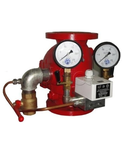 Узел управления спринклерный водозаполненный Спецавтоматика УУ-С150/1,6 В-ВФ.04 Прямоточный-150 исп. 01 в Коврове Устройства пуска водяного пожаротушения Pintop.ru