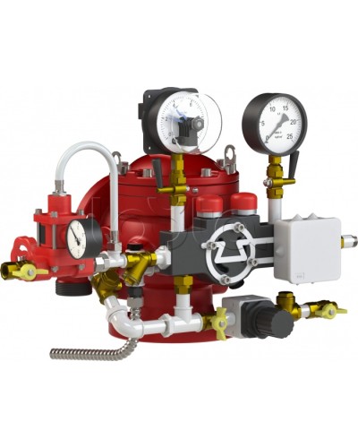 Узел управления спринклерный воздушный Спецавтоматика УУ-С150/1,6ВЗ-ВФ.О4-01 в Коврове Устройства пуска водяного пожаротушения Pintop.ru