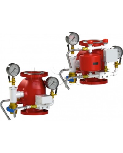 Узел управления спринклерный водозаполенный Спецавтоматика УУ-С80/1,6В-ВФ.О4- Шалтан в Коврове Устройства пуска водяного пожаротушения Pintop.ru