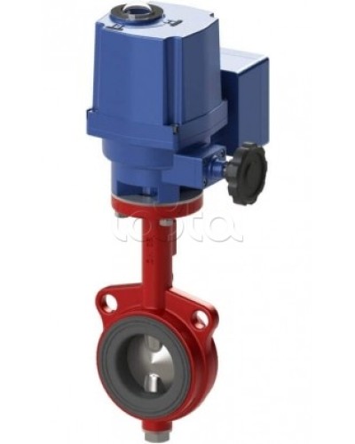 Затвор дисковый с электроприводом Спецавтоматика Затвор дисковый с электроприводом Зт 100/1,6(Э220М)-Ф.УЗ.1-АН-100 в Коврове Устройства пуска водяного пожаротушения Pintop.ru