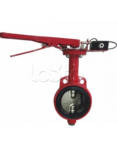 Затвордисковый с ручным приводом с контролем положения УКПЗА Спецавтоматика 3т 150/1,6(Р)-Ф.У3.1-АМК-150v4 в Коврове Затворы дисковые Pintop.ru