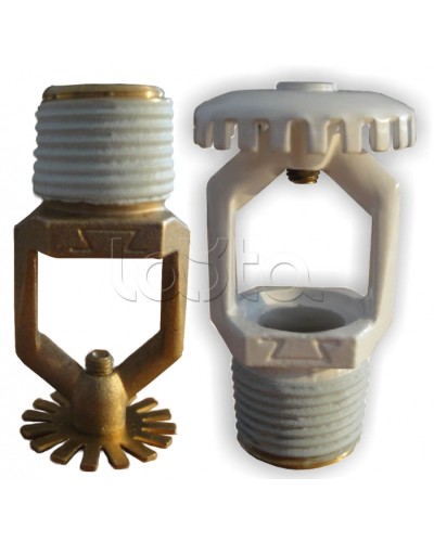 Ороситель дренчерный водяной и пенный Спецавтоматика ДУО0-РВо0,42-R1/2/В3-SU-К80 с резьбовым герметиком в Коврове Оросители Pintop.ru