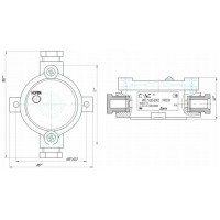 Устройство контроля сигнала Спецсистемы "Норма" УКСН 0Ex ia IIC T6 Ga X