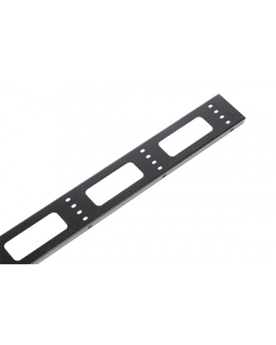 Органайзер кабельный вертикальный для стойки внешний с окнами 49U ЦМО ВКО-СТК-49-9005 в Коврове Кабельные органайзеры Pintop.ru