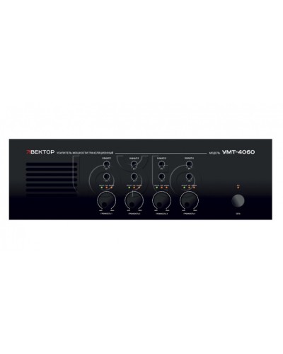 Усилитель мощности ВЕКТОР УМТ-4060 в Коврове Аксессуары для СОУЭ Pintop.ru