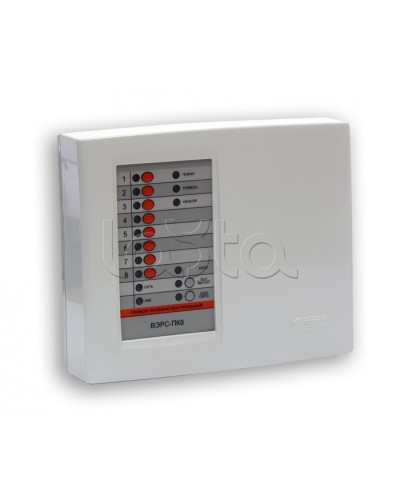 Прибор приемно-контрольный охрано-пожарный ВЭРС-ПК8П версия 3.2 в Коврове Приемно-контрольные приборы Pintop.ru