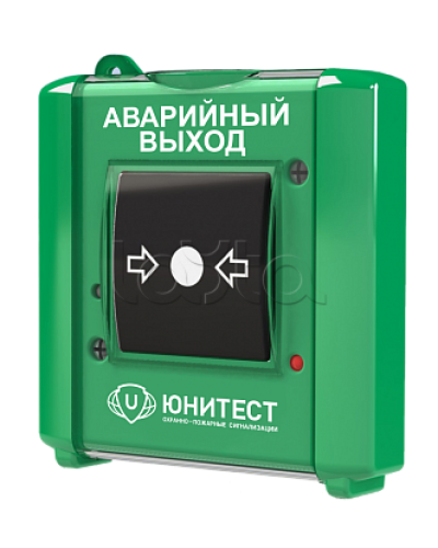 Устройство дистанционного пуска «Аварийный выход» Юнитест УДП-ИР (УДП 513-15) в Коврове Адресная система пожарной сигнализации Юнитест Pintop.ru