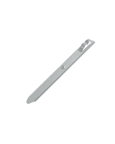 Прямой вбиваемый держатель для прутка Ø 5-12 мм и полосы до 30 мм H70 мм КМ-Профиль (PVD-D5-12-B30) в Коврове Монтажные материалы Pintop.ru