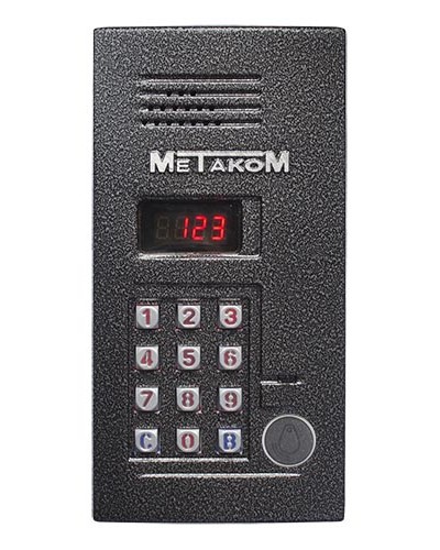 Блок вызова домофона Метаком MK2012-RFEVN в Коврове Блоки вызова многоабонентные Pintop.ru