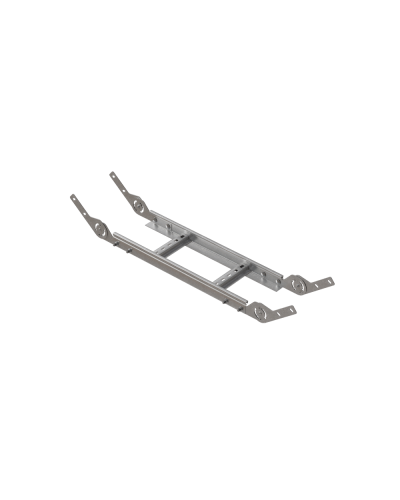 Вертикальный шарнирный угол 50х700х2,0 мм HD N КМ-профиль (LSHL50-700-2.0 HD N) в Коврове Аксессуары для лотков Pintop.ru