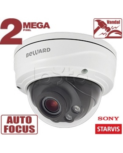 IP-камера видеонаблюдения купольная Beward SV2010DVZ в Коврове IP-камеры Pintop.ru
