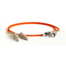 Патч-корд волоконно-оптический Hyperline FC-D2-62-LC/PR-ST/PR-H-20M-LSZH-OR