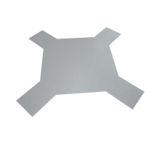 Крышка лестничного Х-разветвителя 600 мм КМ-Профиль (KLXD600)