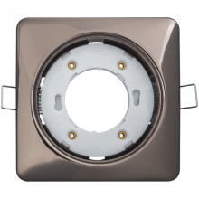 Светильник Navigator 93 023 NGX-S2-005-GX53 (Квадрат черный хром)