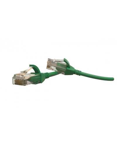 Патч-корд U/UTP Hyperline (PC-LPT-UTP-RJ45-RJ45-C6-5M-LSZH-GN) в Коврове Патчкорды (медные) Pintop.ru