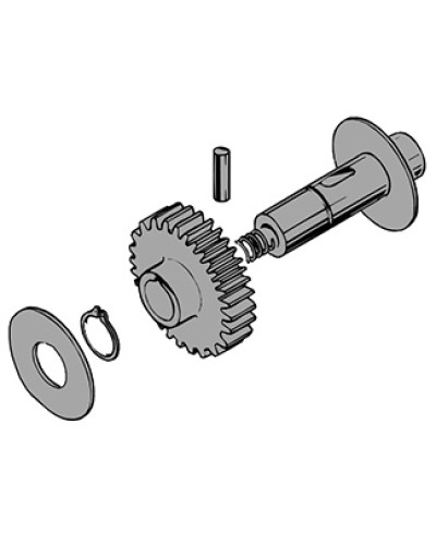 Вал в сборе C100 Came 119RIC011 в Коврове Запчасти для шлагбаумов и автоматики Pintop.ru