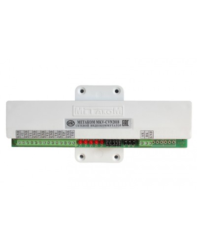 Видеокоммутатор сетевой Метаком MKV-CVN2018 в Коврове Блоки коммутации многоабонентные Pintop.ru