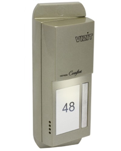 Блок вызова домофона Vizit БВД-405А-1 в Коврове Блоки вызова многоабонентные Pintop.ru