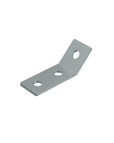 Уголок 45 гр. (3 отверстия) КМ-профиль (USG45-3) в Коврове Аксессуары для лотков Pintop.ru