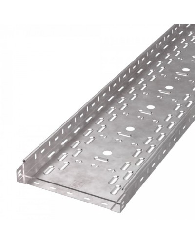 Лоток перфорированный Стандарт HDZ 300х50х3000 (0,8 мм) (12 м/уп) Промрукав (PR16.1236) в Коврове Кабельные лотки Pintop.ru