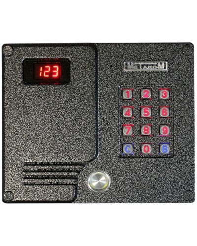 Блок вызова домофона Метаком MK2007-TM-EV в Коврове Блоки вызова многоабонентные Pintop.ru