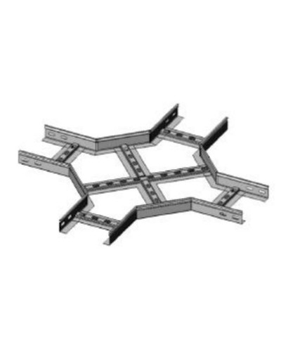 Ответвитель X-образный 500х50 (1,2) для лестничного лотка ПожТехКабель (651-904) в Коврове Кабельные лотки Pintop.ru