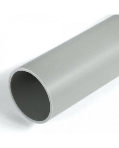 Труба жесткая ПВХ 3-х метровая легкая атмосферостойкая д63 (15м/уп) Промрукав (PR.01463) в Коврове Гладкая труба Pintop.ru