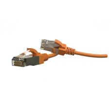 Патч-корд S/FTP Hyperline (PC-LPT-SFTP-RJ45-RJ45-C6-2M-LSZH-OR)