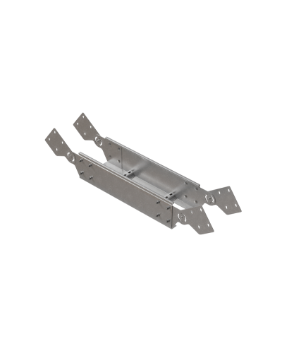 Вертикальный шарнирный угол 150х800х1,5 мм HD85 N КМ-профиль (LSHL150-800-1.5 HD85 N) в Коврове Аксессуары для лотков Pintop.ru