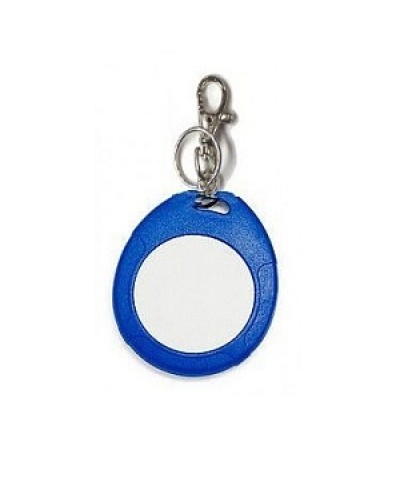 Брелок IronLogic IL-07EBW(order), с кольцом, синий + белый (номера по порядку) в Коврове Оптовые идентификаторы Pintop.ru