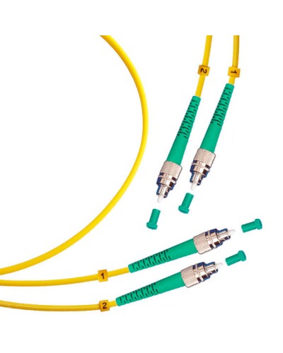 Шнур оптический duplex FC/APC-FC/APC 9/125 sm 25м LSZH Cabeus FOP(d)-9-FC/APC-FC/APC-25m в Коврове Патч-корды оптические Pintop.ru