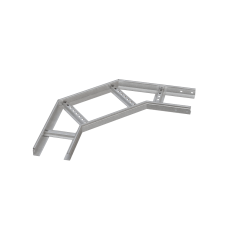 Угол лестничный горизонтальный 90 гр. 50х400х1,2 мм N КМ-профиль (LGL90-50-400-1.2 N)