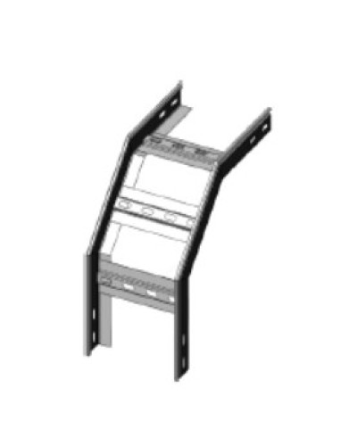 Угол вертикальный внешний 90° 100х80 (1,2) для лестничного лотка ПожТехКабель (651-312) в Коврове Кабельные лотки Pintop.ru